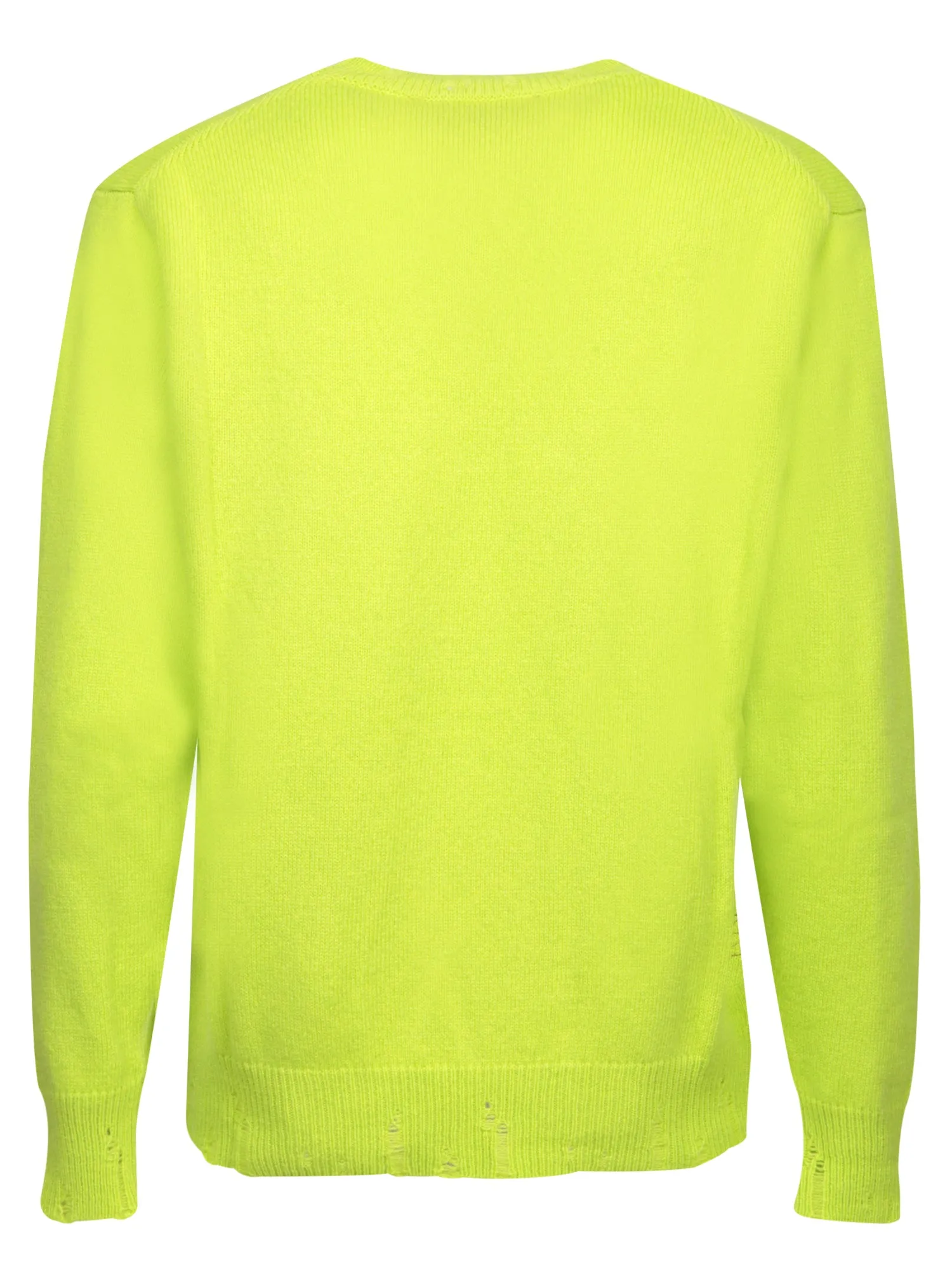 Acid Green Destroy Sweater