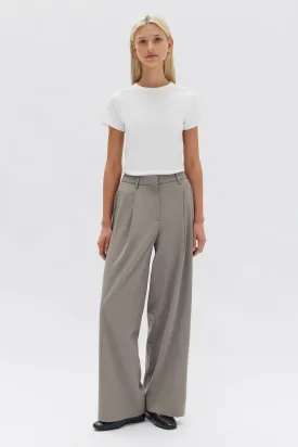 Aria Wide Leg Pant - Ash