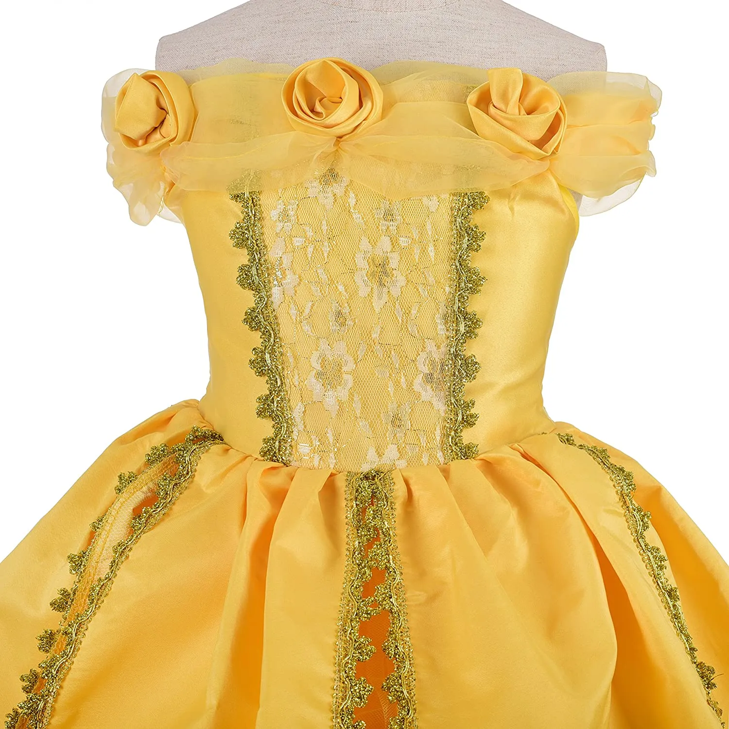 Belle Costume For Girls