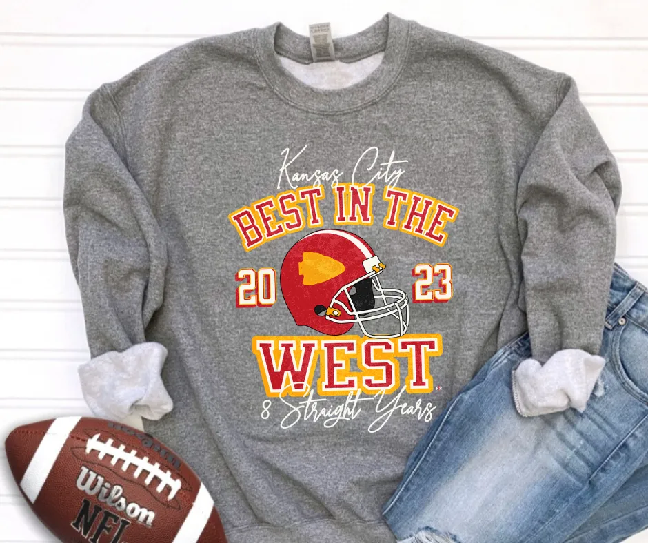 Best in the West 2023 Grey Graphic Sweatshirt