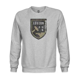 Birmingham Legion FC Color Badge Crewneck Sweatshirt - Grey