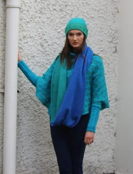 Block Colour Moss Looped Scarf – 2 COLOURS AVAILABLE