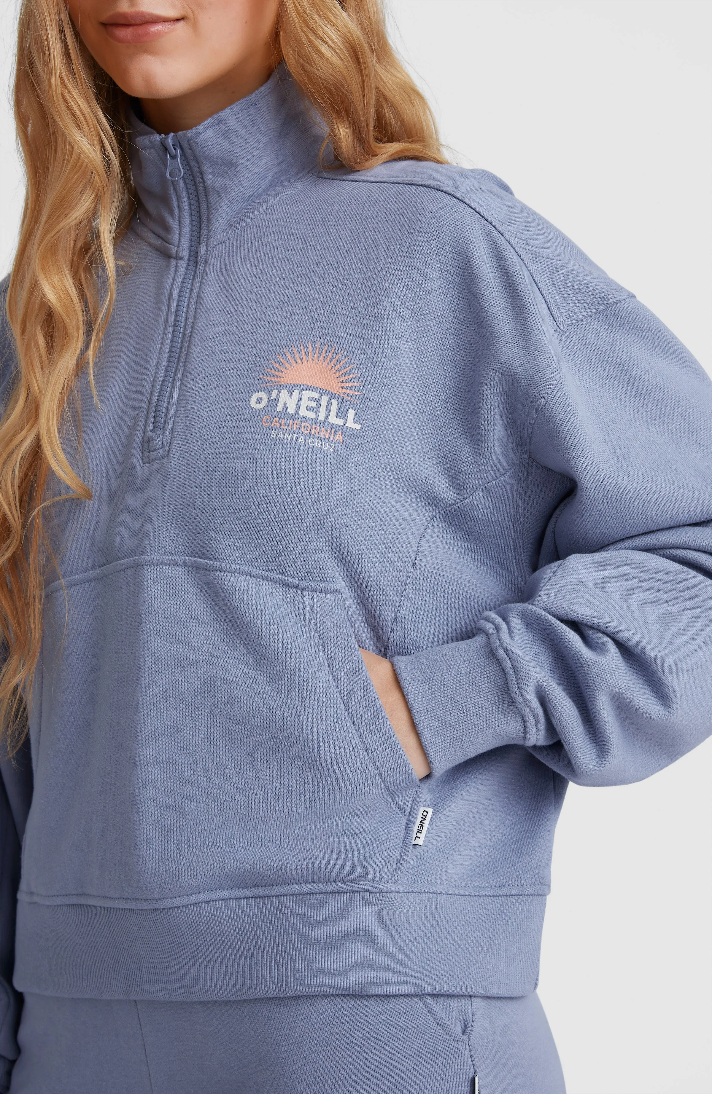 Bunji Half Zip Crew Sweatshirt | Tempest