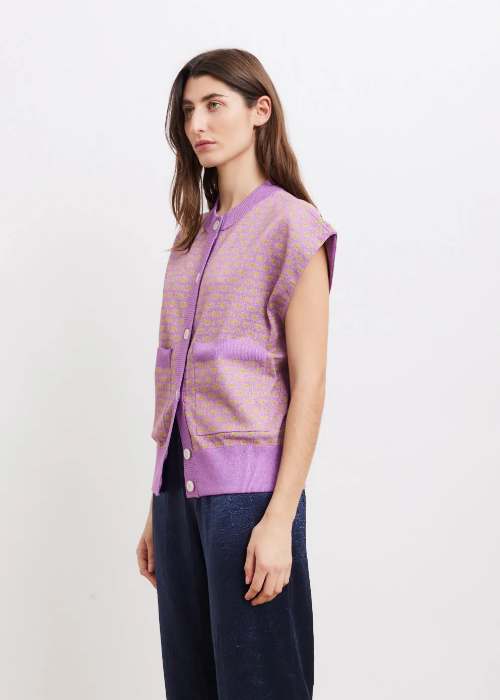 Caitlyn Sleeveless Cardigan