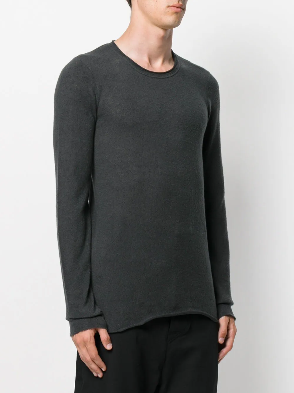 Classic Knitted Sweater Anthracite