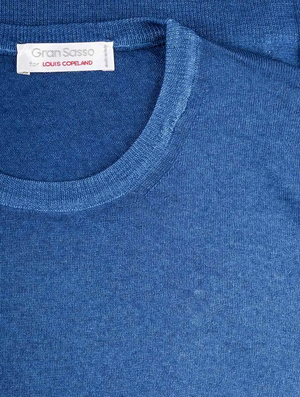 Crew Neck Knitwear Blue