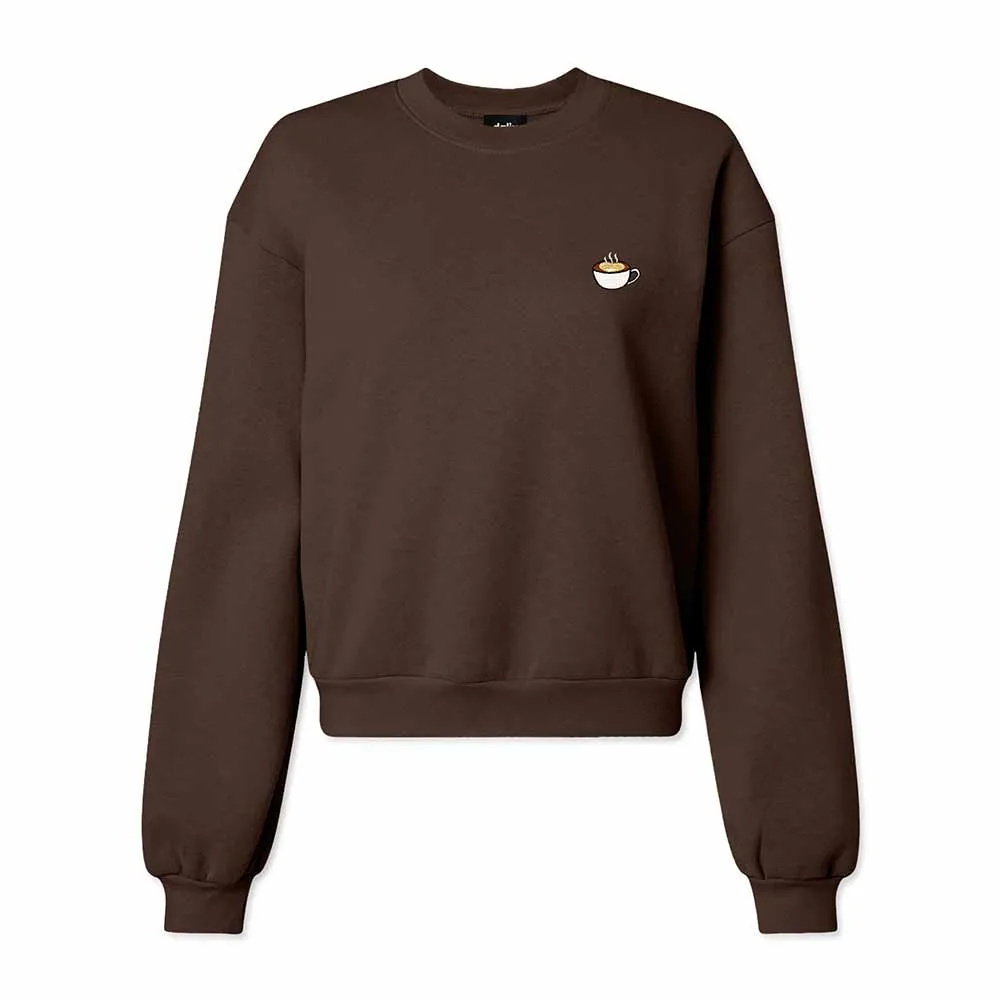 Dalix Cappuccino Relaxed Sweatshirt