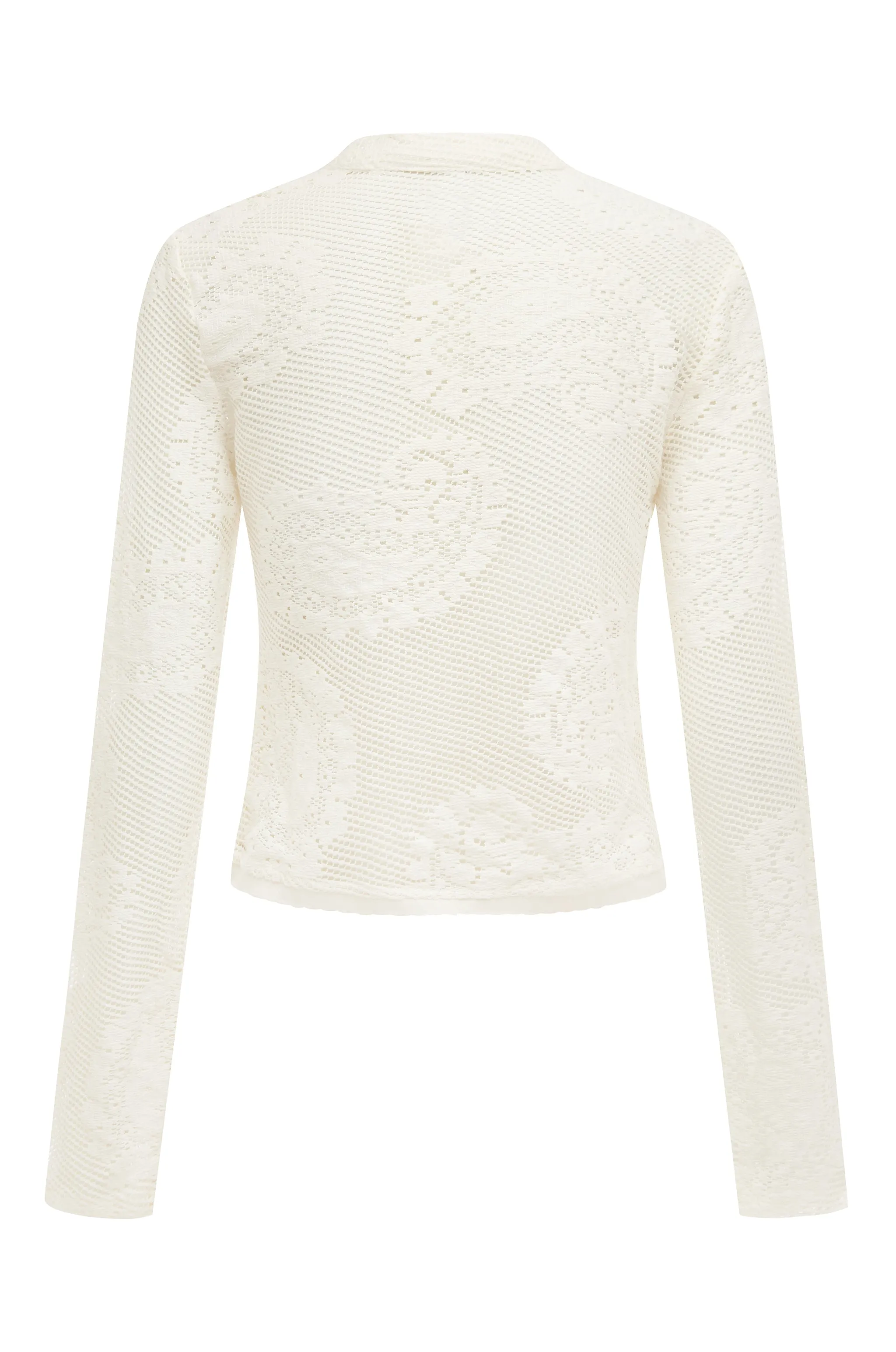 Dom Top | White Lace