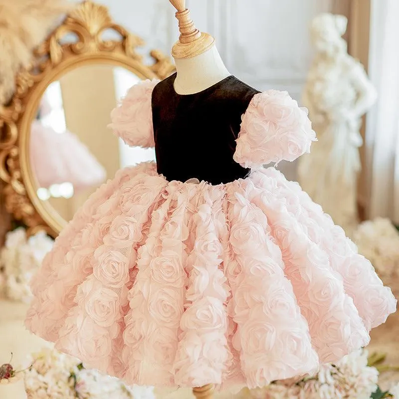 Enchanting Rose Princess Dress