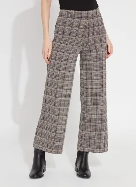 Erin Wide Leg Ponte Jacquard (28" Inseam)