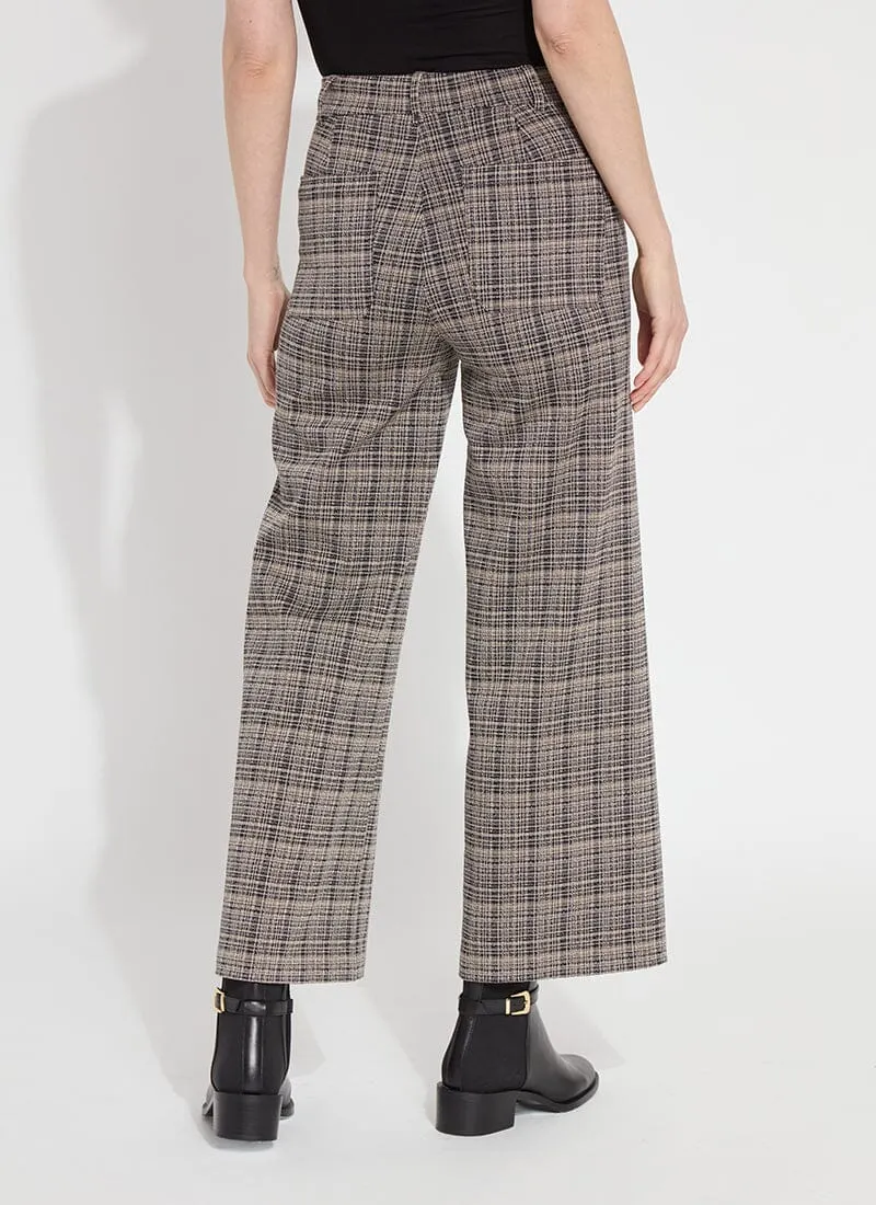 Erin Wide Leg Ponte Jacquard (28" Inseam)