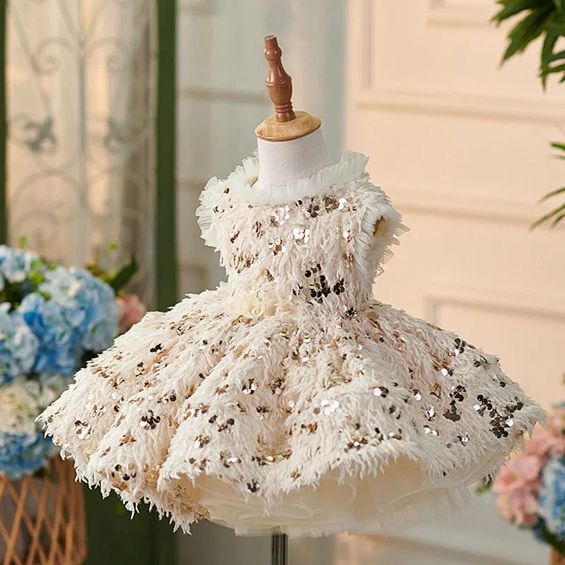 Exquisite Sequin Princess Dress