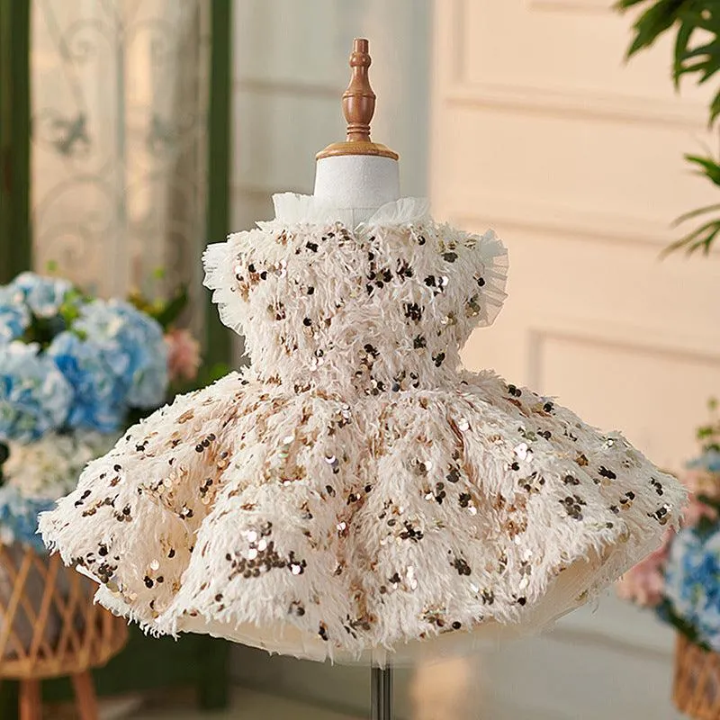 Exquisite Sequin Princess Dress