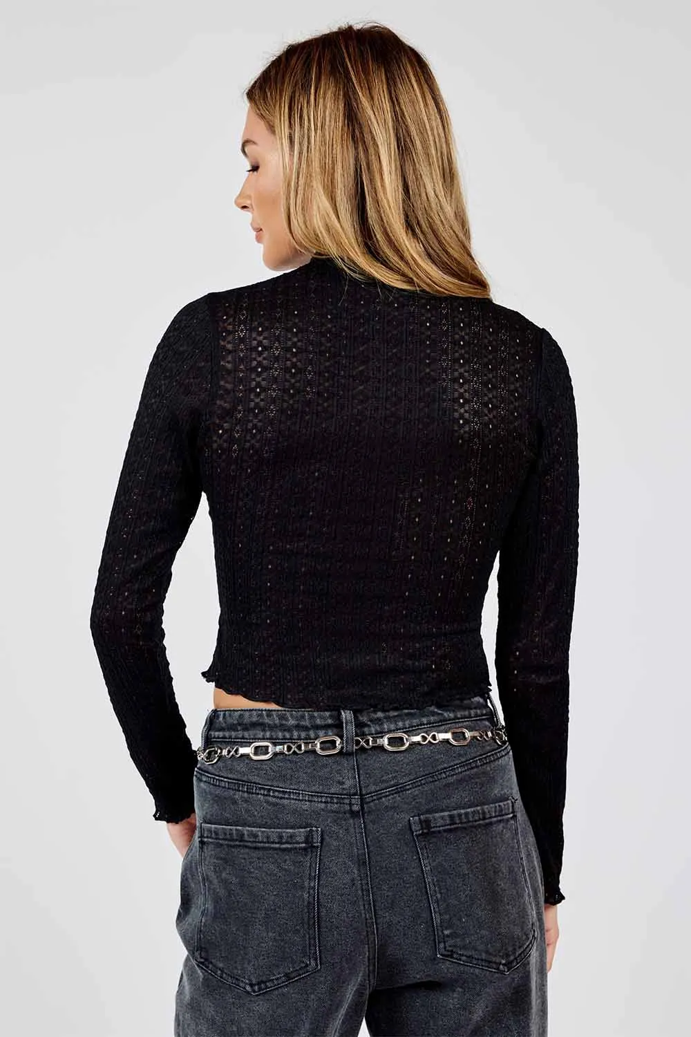 FLAGSHIP LACE TOP