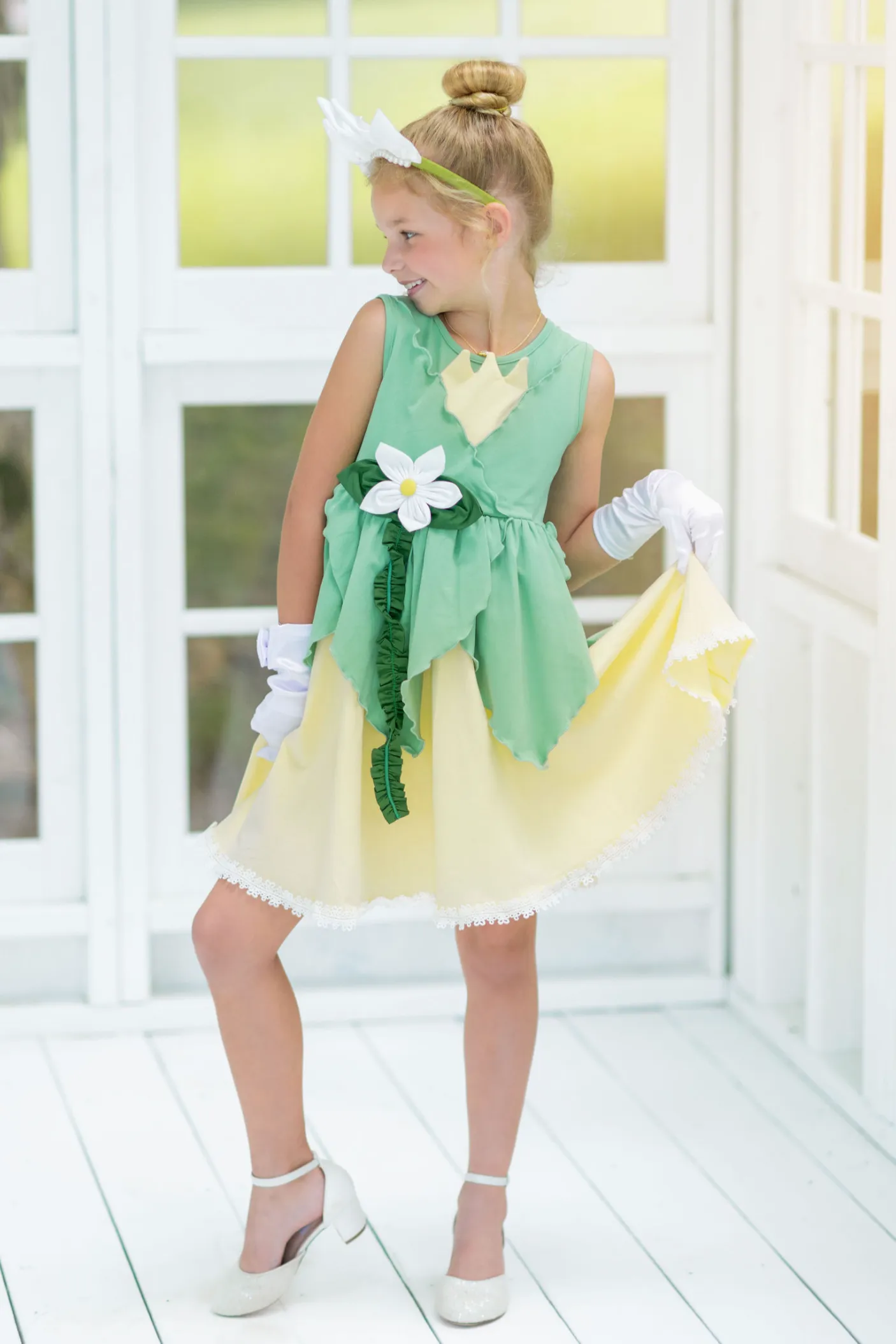 Frog Princess Twirl Dress