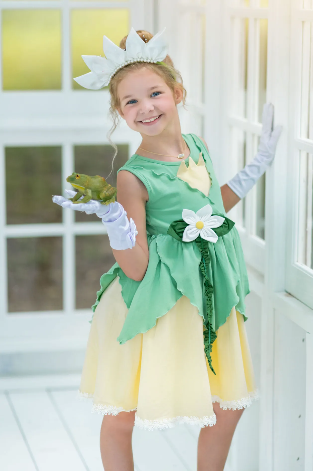 Frog Princess Twirl Dress