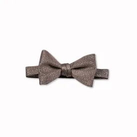 Glitter Bow Tie - Carbide