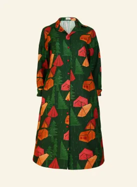 Izzy - Green Tents Dress