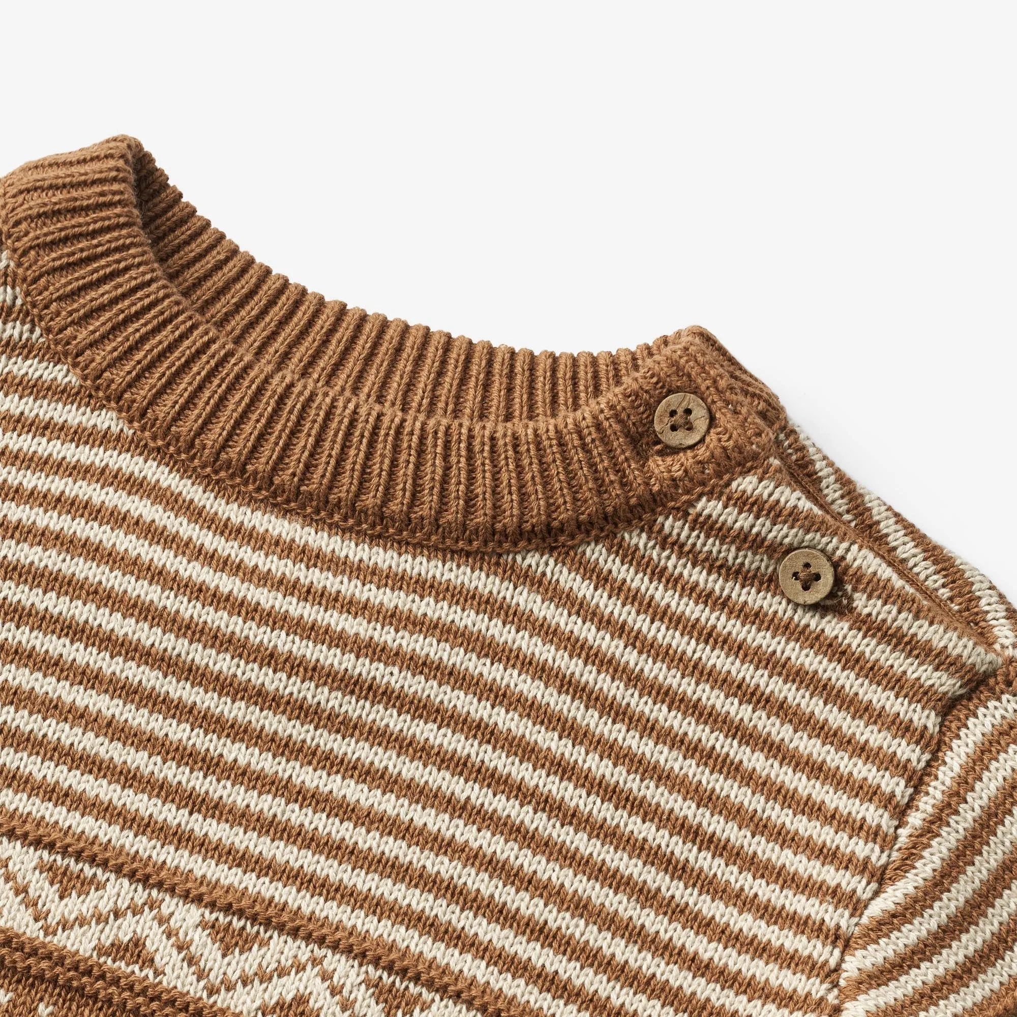 Knit Pullover Janus | Baby - caramel