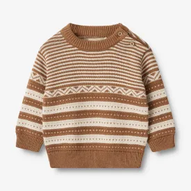 Knit Pullover Janus | Baby - caramel