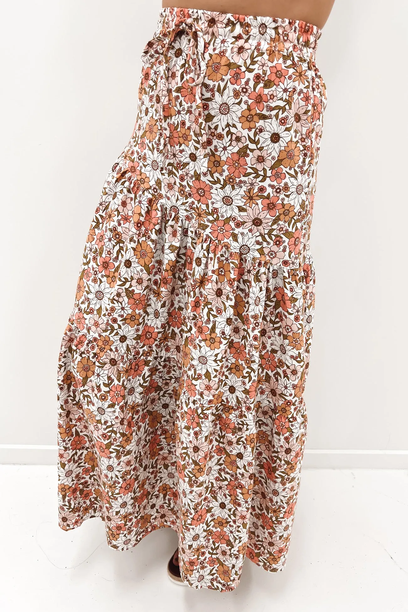 Maisie Floral Maxi Skirt Print