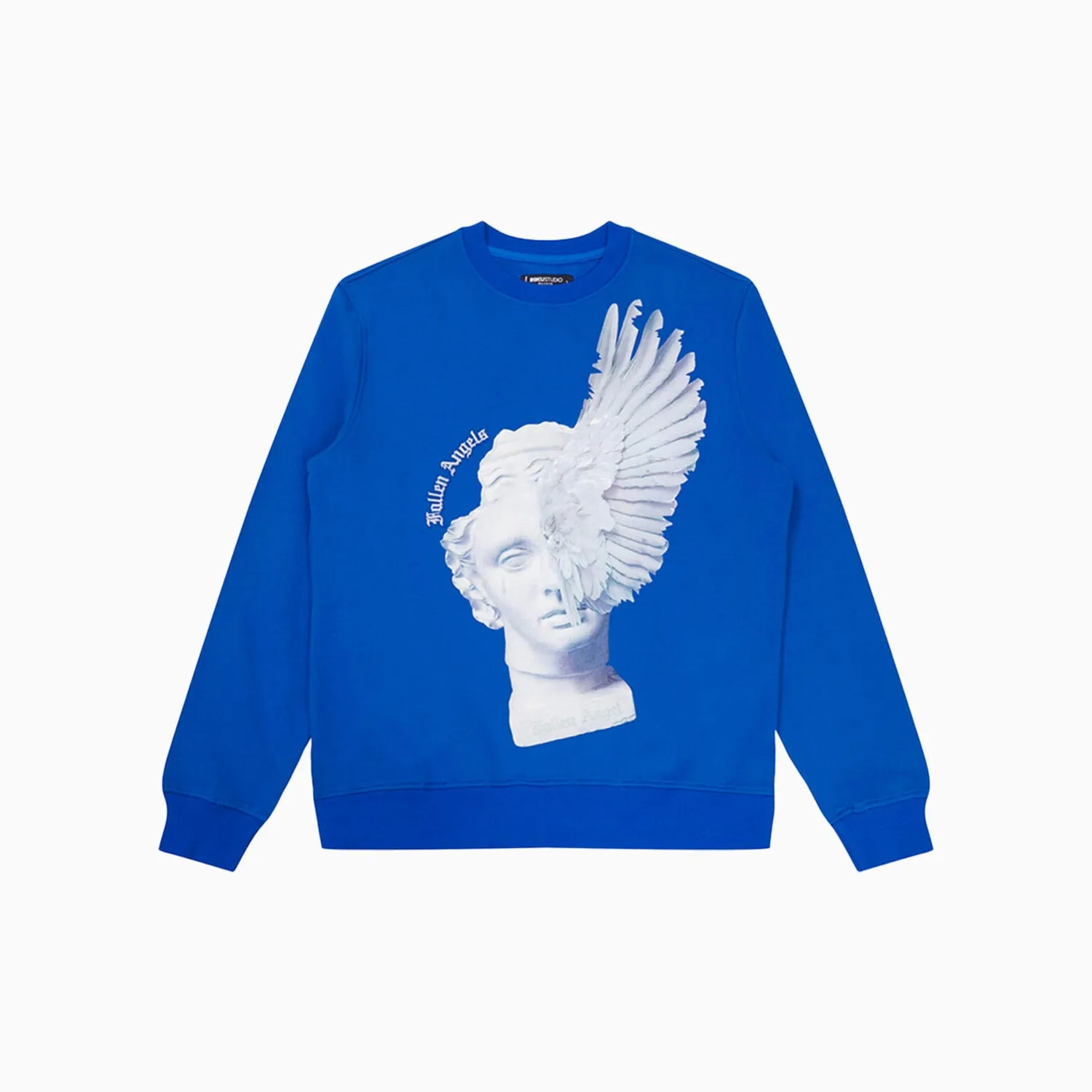 Men's Fallen Angel Sculpture Sweatshirt