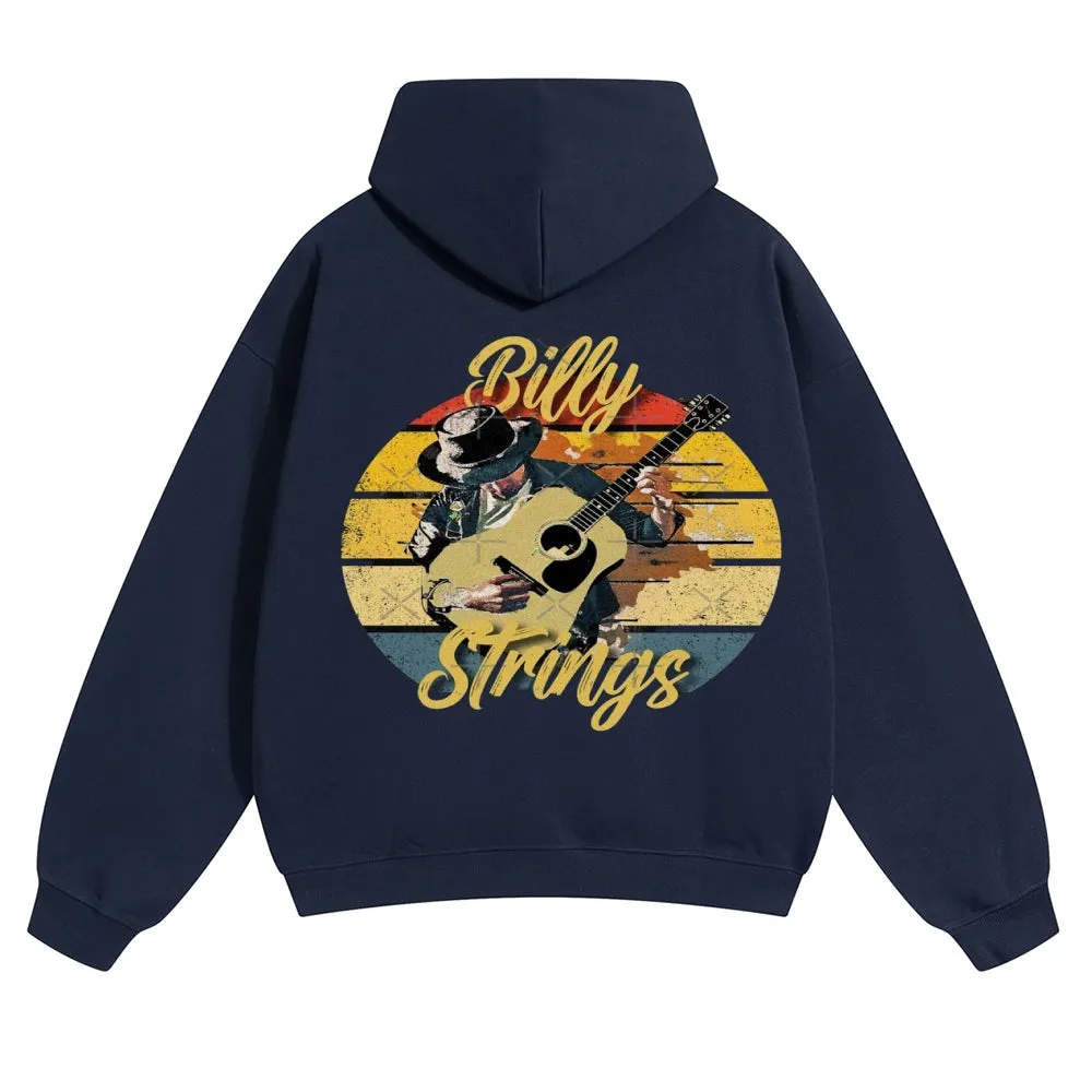 Mens Vintage Billy Strings Hoodies