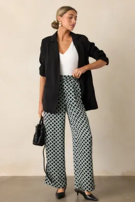 MINKPINK Nova Black Wide Leg Pant