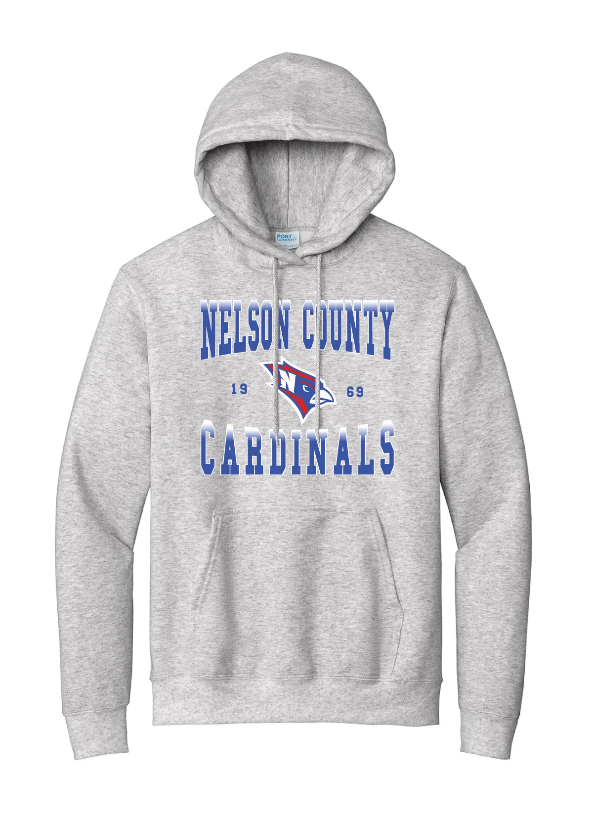 Nelson County Cardinals Hooded Sweatshirt