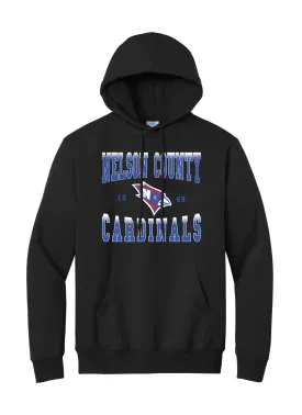 Nelson County Cardinals Hooded Sweatshirt