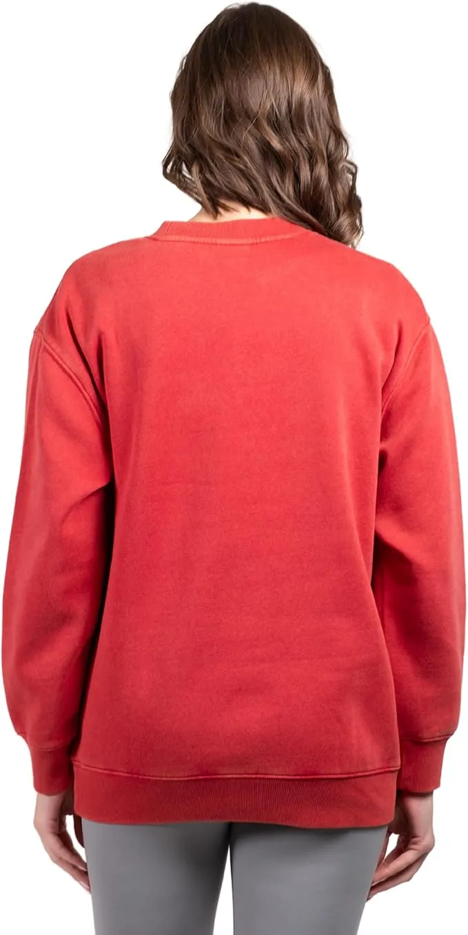 NFL Official Womens Super Soft Oversized Cozy Shirt|San Francisco 49ers