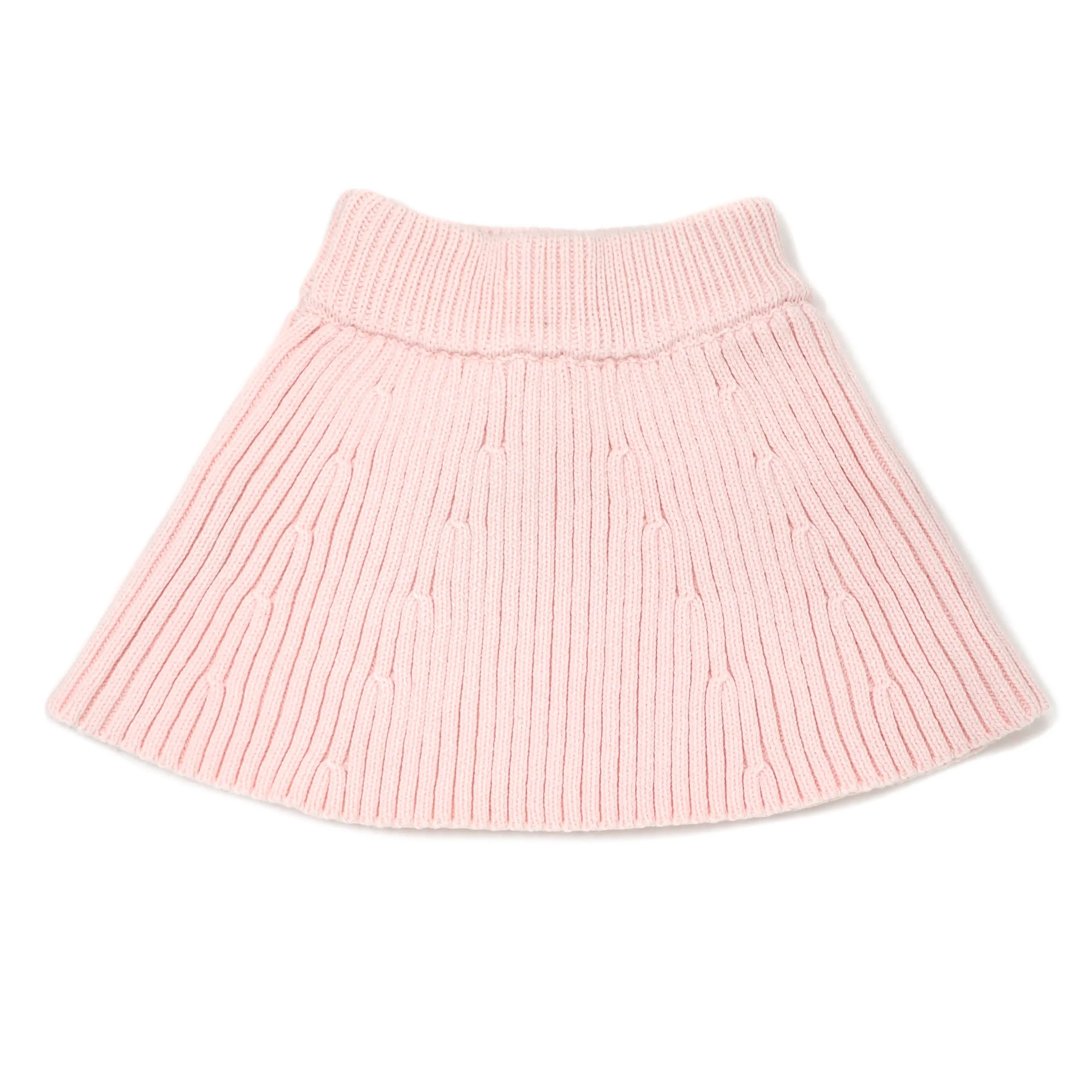 oh baby! Knitted Flare Skirt - Vintage Pink