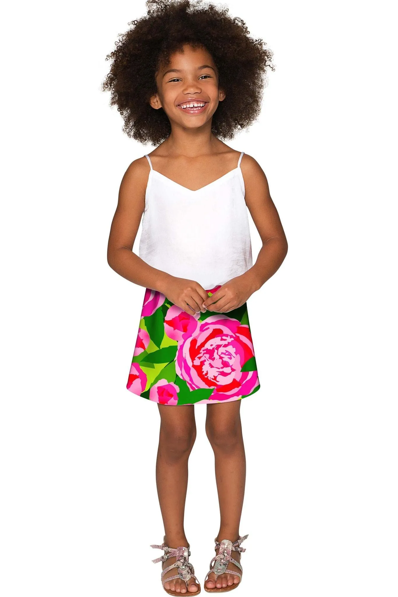 Pink Vibes Aria A-Line Skirt - Girls