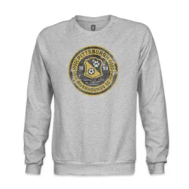 Pittsburgh Riverhounds Color Badge Crewneck Sweatshirt - Grey