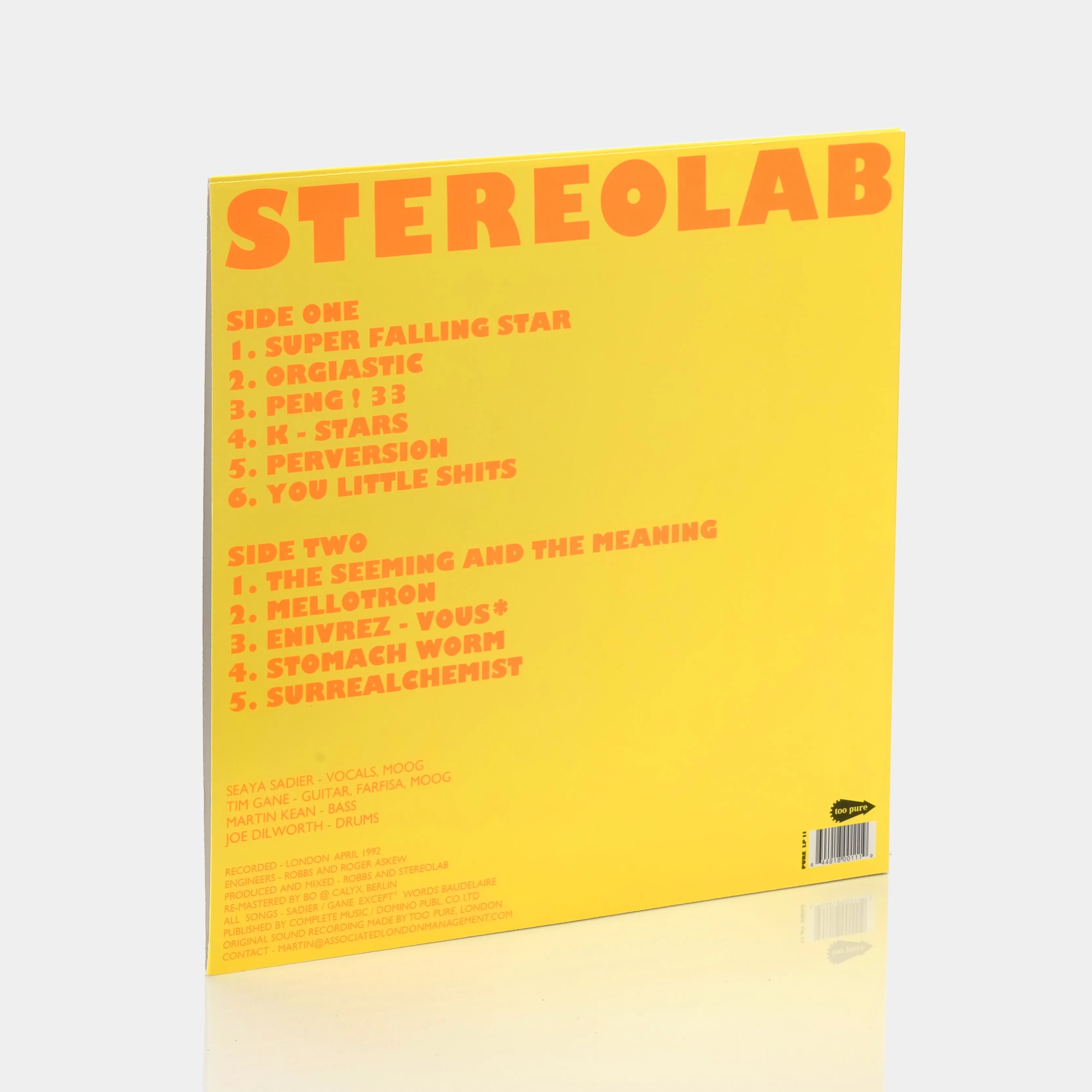 Stereolab - Peng! LP Vinyl Record