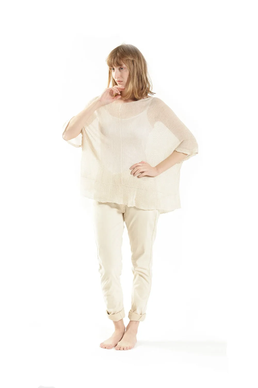 Summer Bamboo Shirt - Ivory