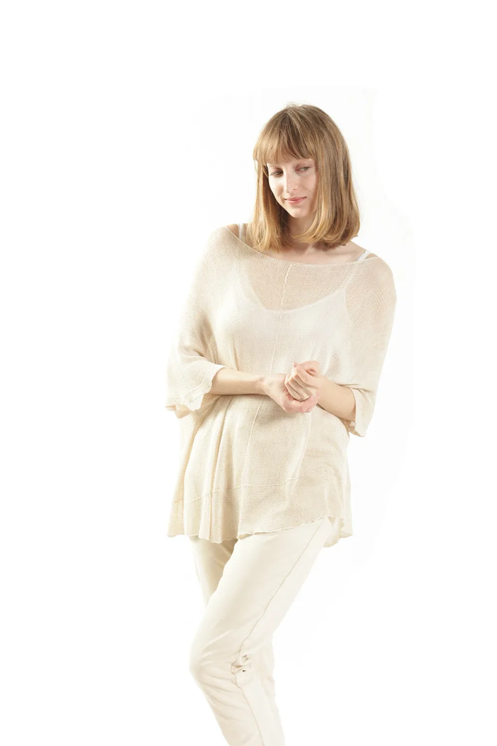 Summer Bamboo Shirt - Ivory