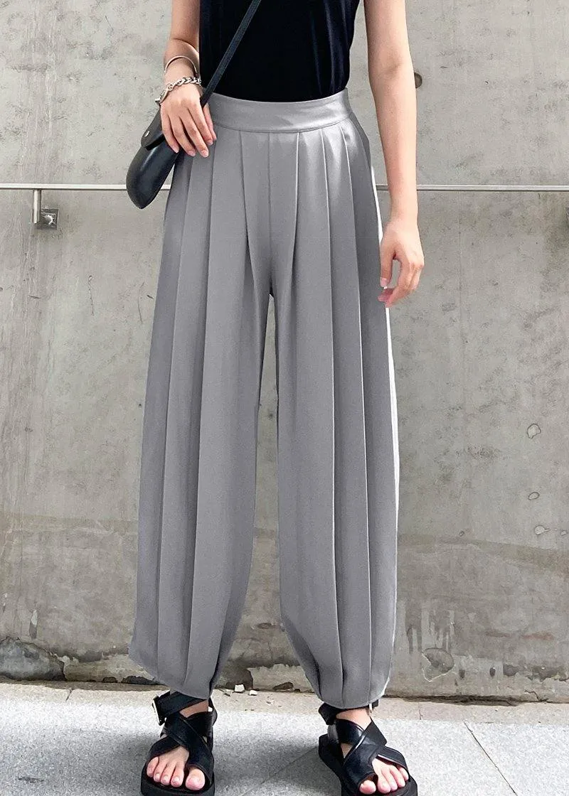 Thin large size casual Harlan bloomers women high waist radish wide leg pants