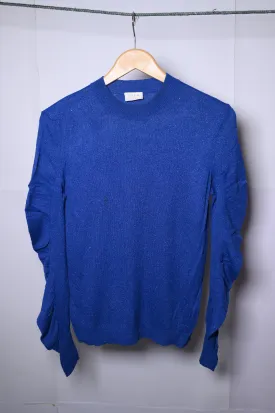 Vila Blue Sweatshirt (Small)